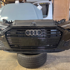 Ноускат с фарами Audi A6 C8 дорестайлинг - AEShop