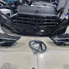Ноускат с фарами Audi A6 C8 рестайлинг - AEShop