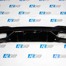 Диффузор заднего бампера в стиле M-Performance для BMW 5 series G30 черный глянец - AEShop
