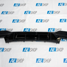 Диффузор заднего бампера в стиле M5 Competition для BMW 5 series G30 черный глянец - AEShop