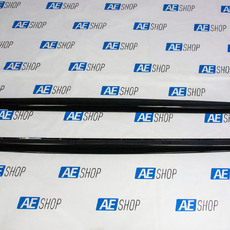 Лезвия порогов в стиле M-Performance для BMW 5 series G30 черный глянец - AEShop