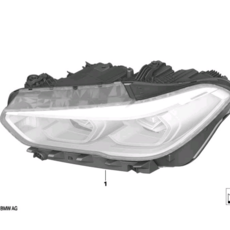 Фары передние LED Adaptive с блоками - Автозапчасти