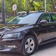 Ноускат с фарами для Skoda Superb III - AEShop