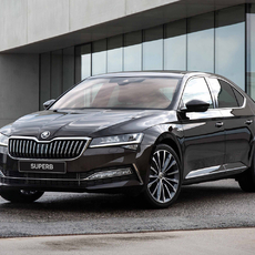 Ноускат с фарами для Skoda Superb III рест. - AEShop