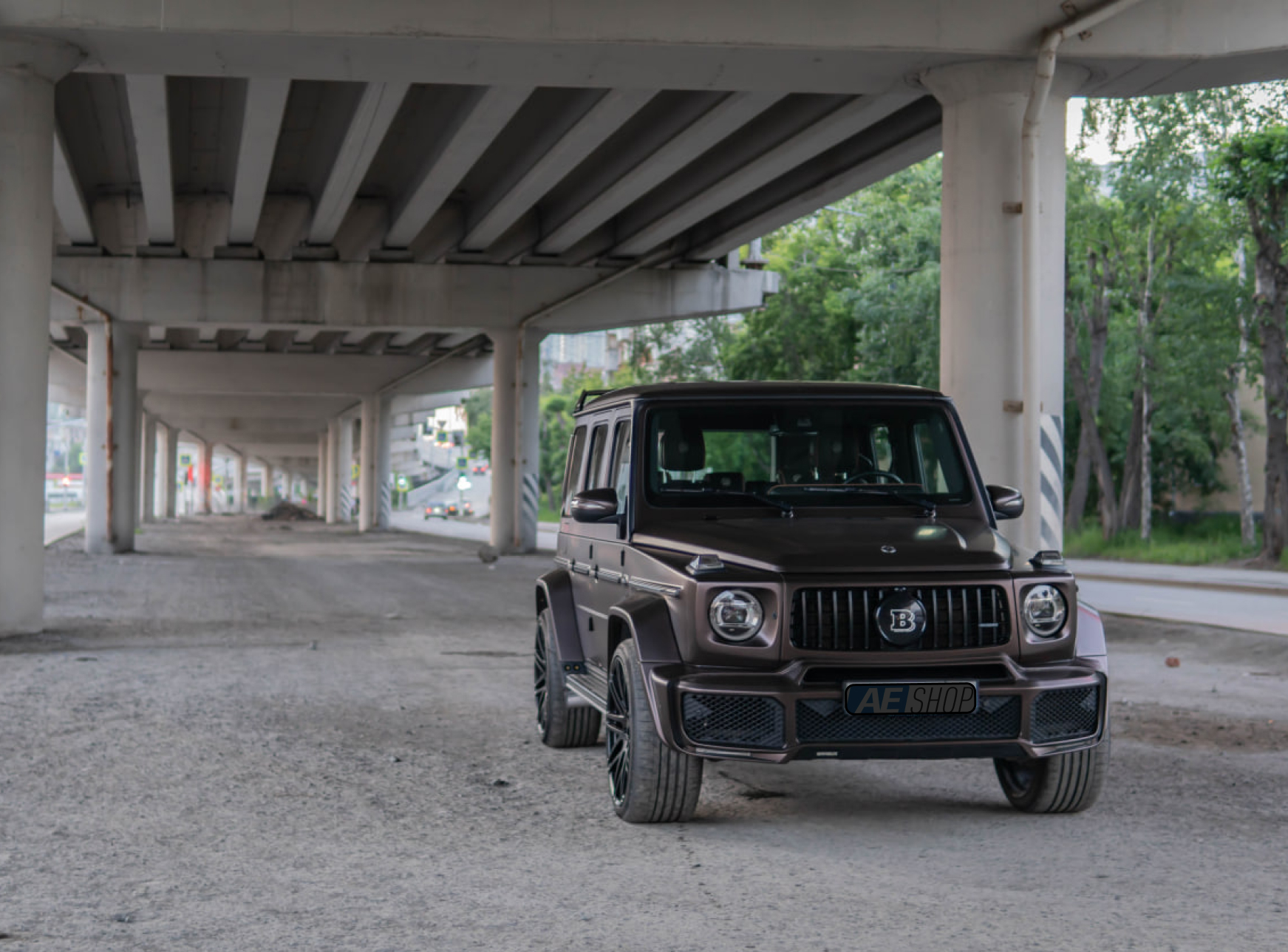 Mercedes G-Class W464 с обвесом Brabus Widestar &mdash; полный комплект дооснащения
