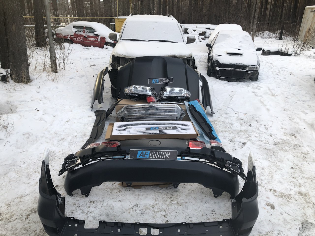 Рестайлинг Toyota Land Cruiser 200 &mdash; задние светодиодные фонари