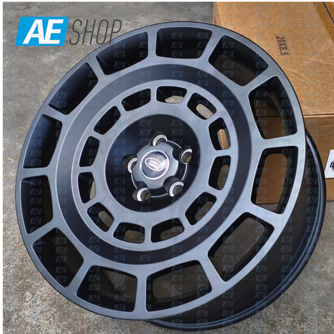 Кованый диск &mdash; обратная сторона, видна структура моноблочной ковки