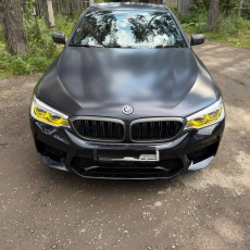 Передний бампер в стиле M5 на BMW 5 G30